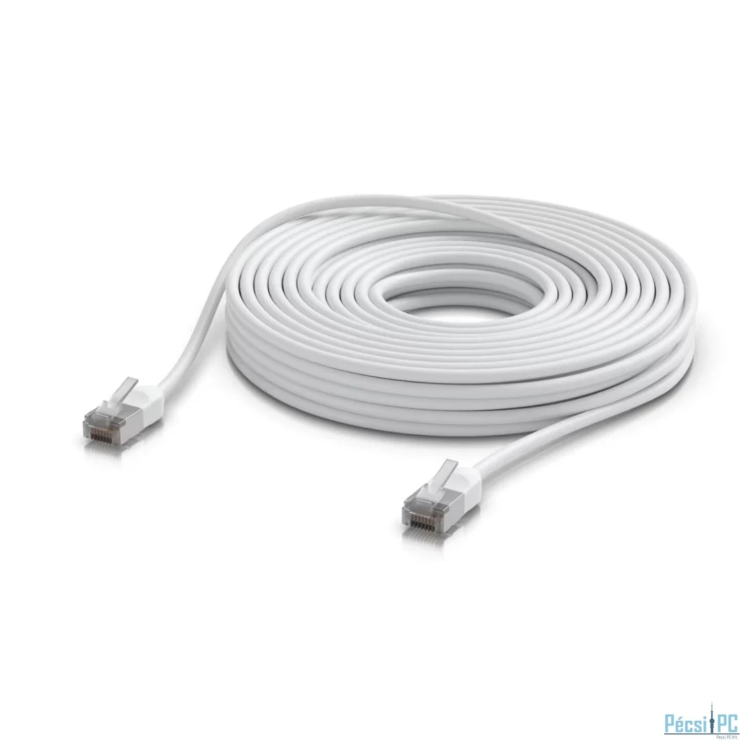 Ubiquiti CAT6a S-FTP Patch Cable 15m White