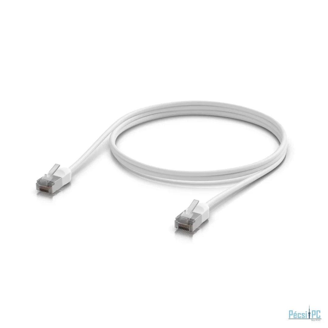 Ubiquiti CAT6a S-FTP Patch Cable 1m White