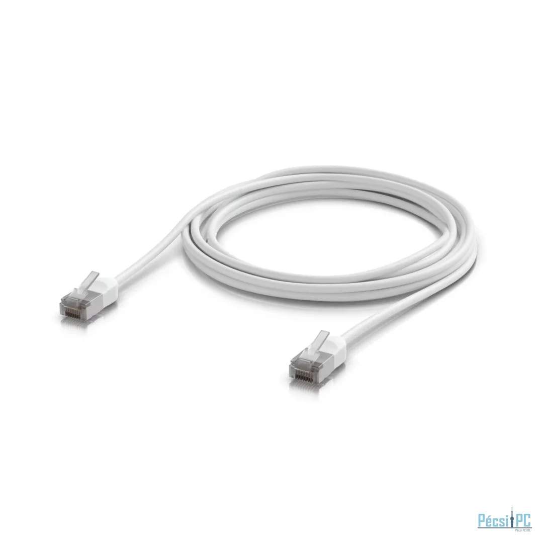 Ubiquiti CAT6a S-FTP Patch Cable 3m White