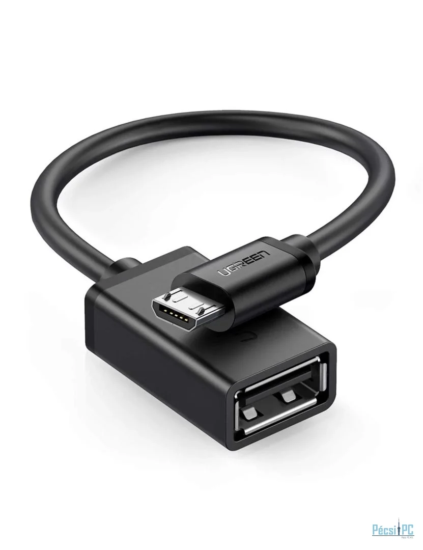 UGREEN microUSB to USB OTG Adapter Connector Cable 0,12m Black