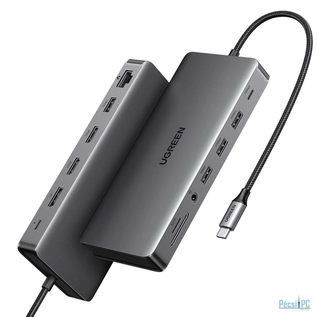 UGREEN Revodok Pro 313 13-in-1 Triple Display Docking Station Grey