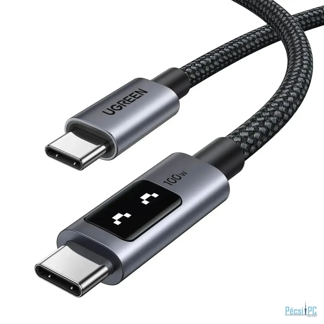 UGREEN Uno L509 100W USB-C charging data cable 1m Black