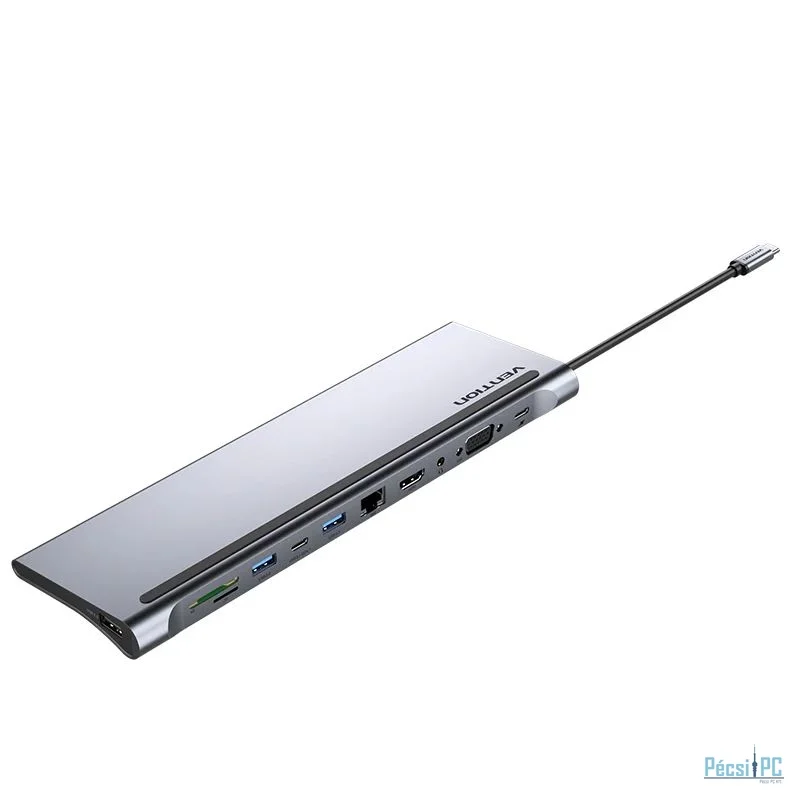 Vention Multi-function 11-in-1 USB-C Docking Station