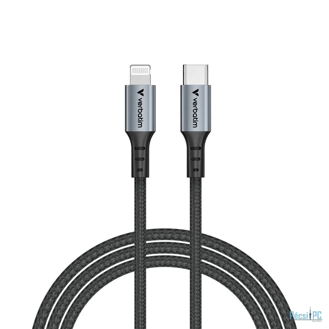 Verbatim Sync & Charge USB-C to Lightning Cable 1,2m Black