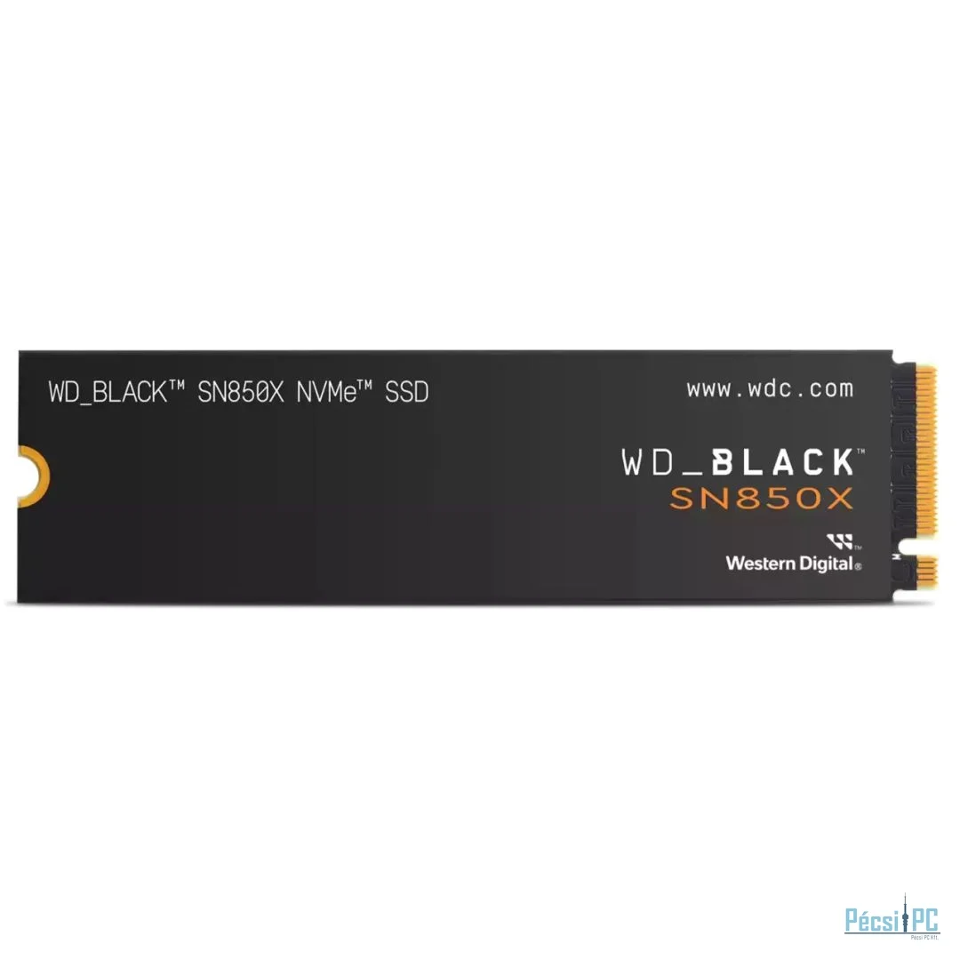 Western Digital 1TB M.2 2280 NVMe SN850X Without Heatsink Black