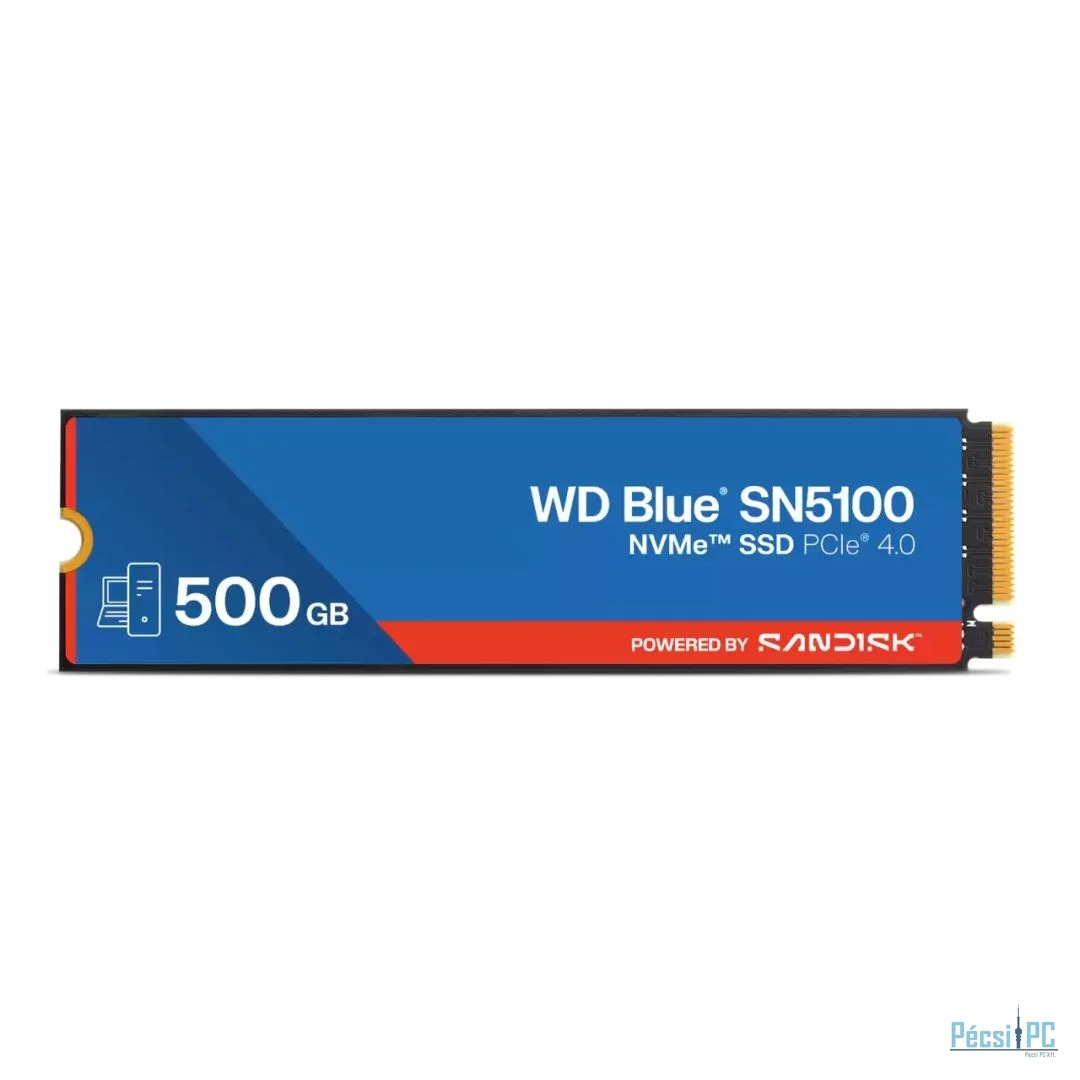 Western Digital 500GB M.2 2280 NVMe SN5100 Blue