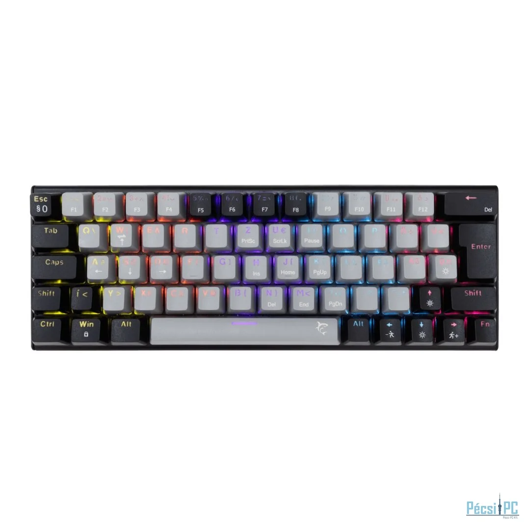 White Shark Wakizashi 2 Red Switches Gaming Keyboard Black/Grey HU