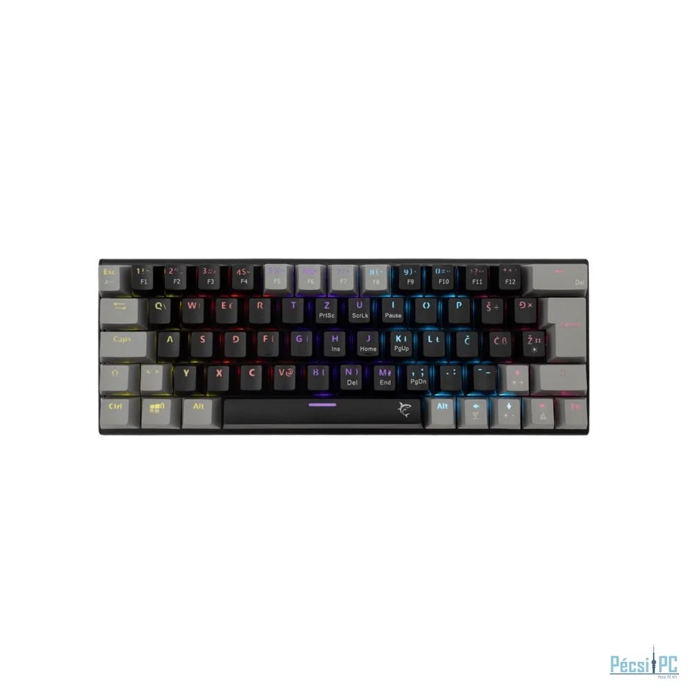 White Shark Wakizashi Blue Switches Gaming Keyboard Black/Grey HU