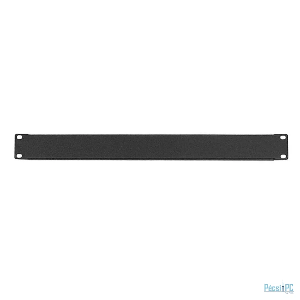WP Rack Blanc Panel 1U Black