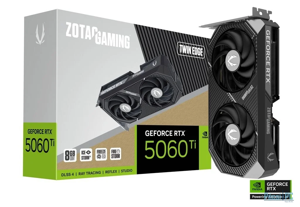 Zotac GeForce RTX5060 Ti 8GB DDR7 Twin Edge
