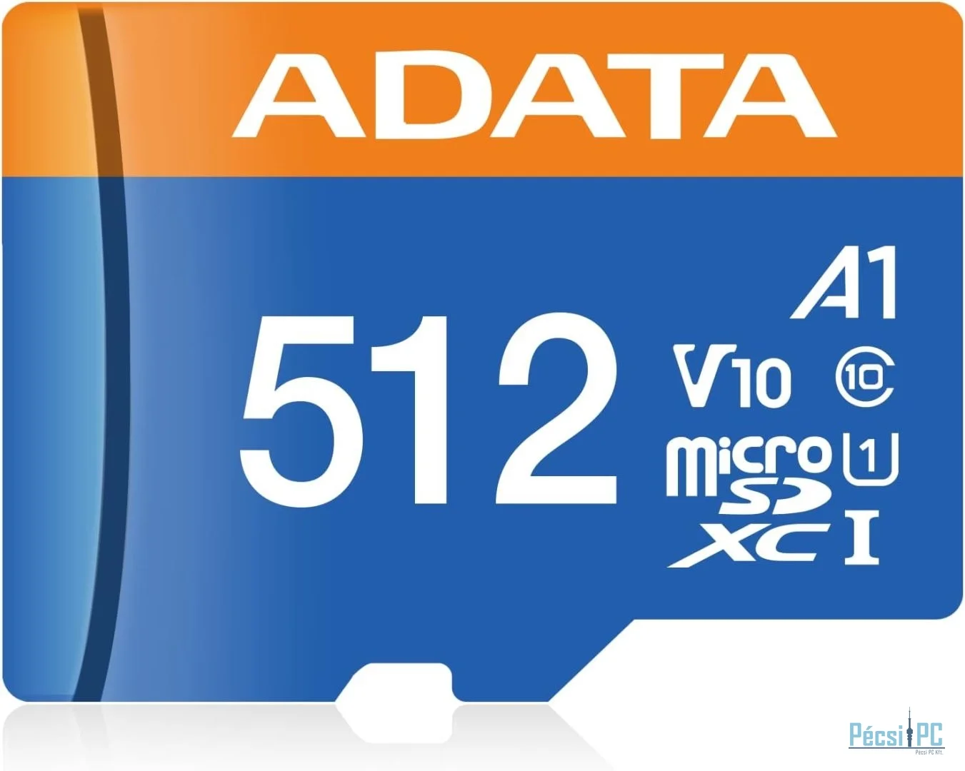 A-Data 512GB microSDXC Premier UHS-I U1 Class 10 V10 + adapterrel