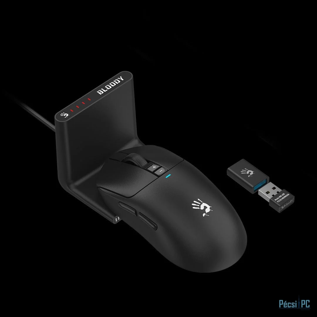 A4-Tech Bloody R72 Pro Duo Wireless Gaming Mouse Black