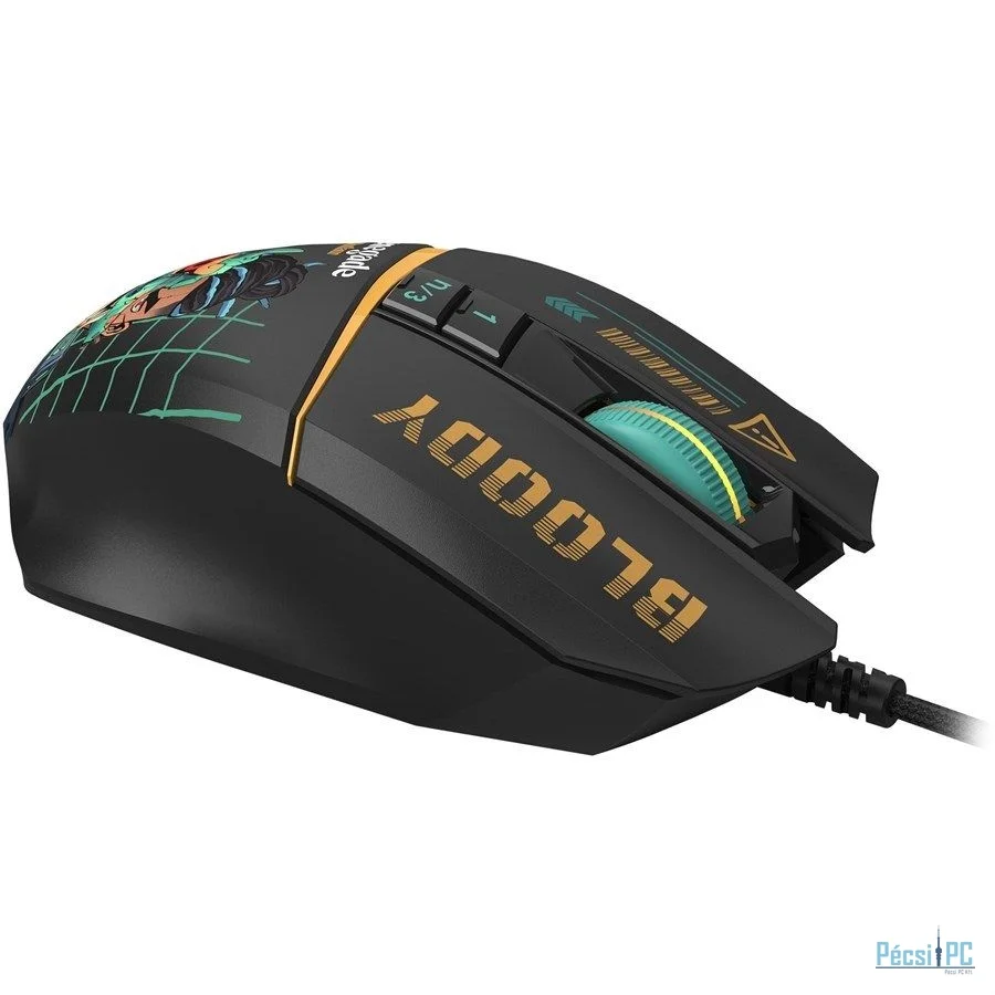 A4-Tech Bloody W63 Max Renegade Midnight RGB Gaming mouse Black
