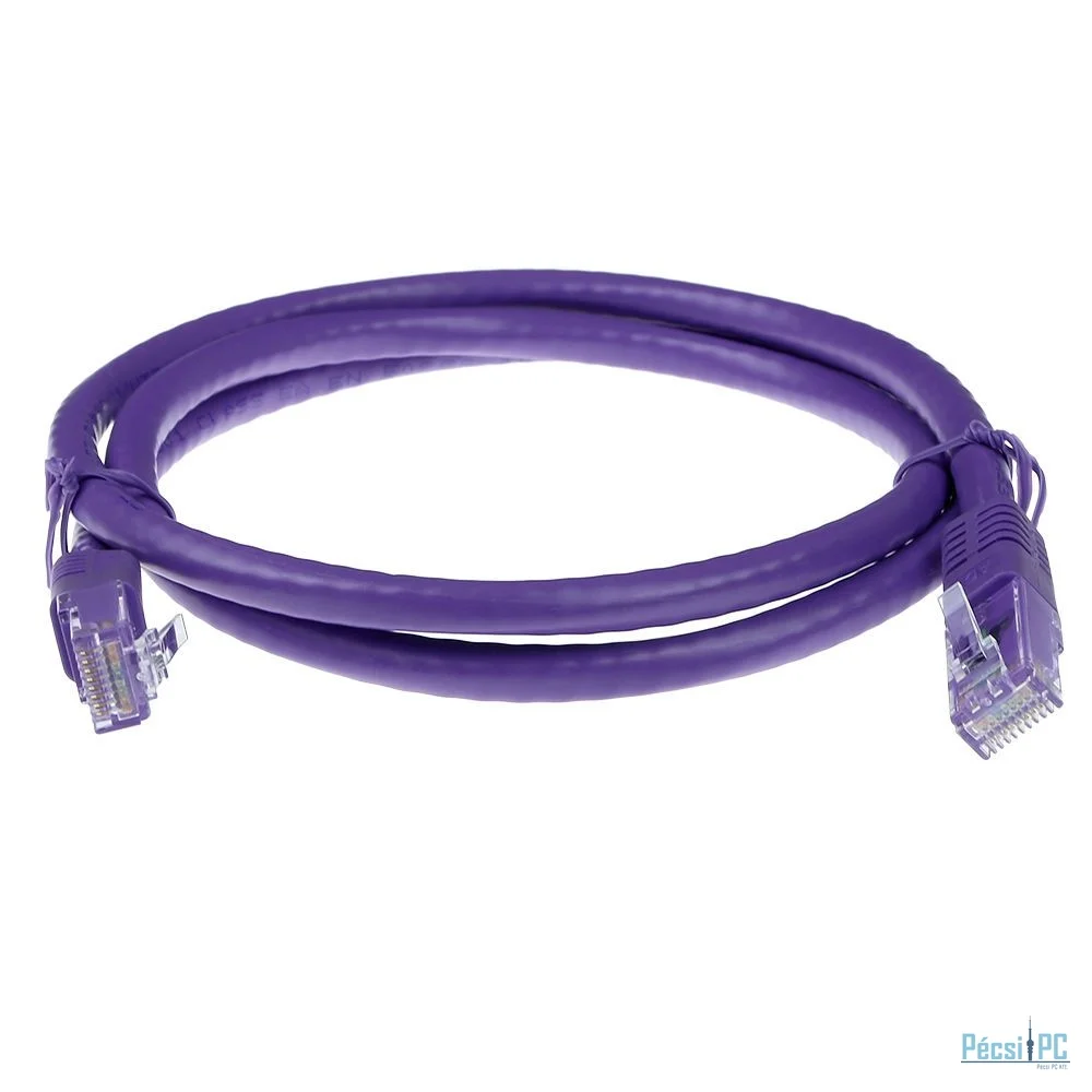 ACT CAT6A U-UTP Patch Cable 5m Purple