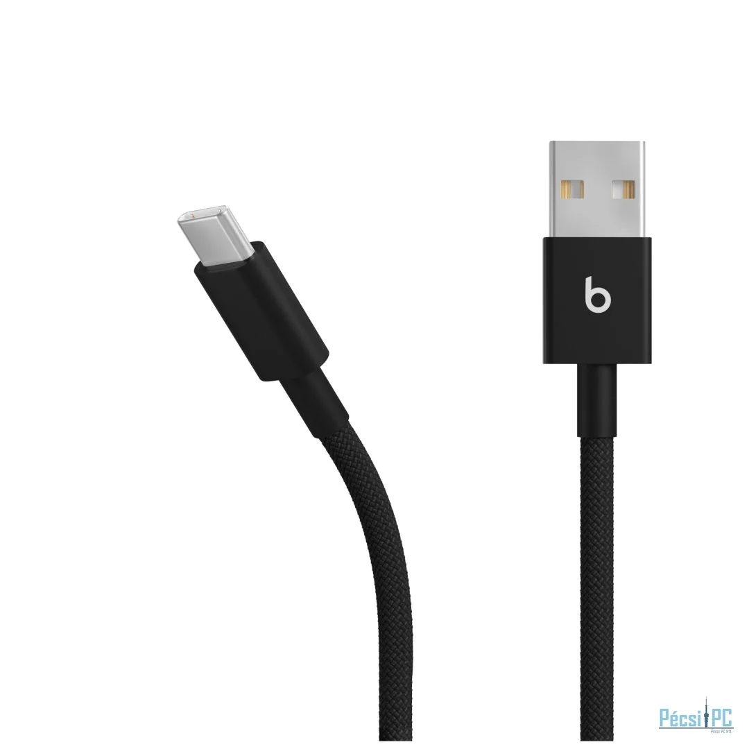 Apple Beats USB-A to USB-C Woven Cable 1,5m Bolt Black (Two-Pack)