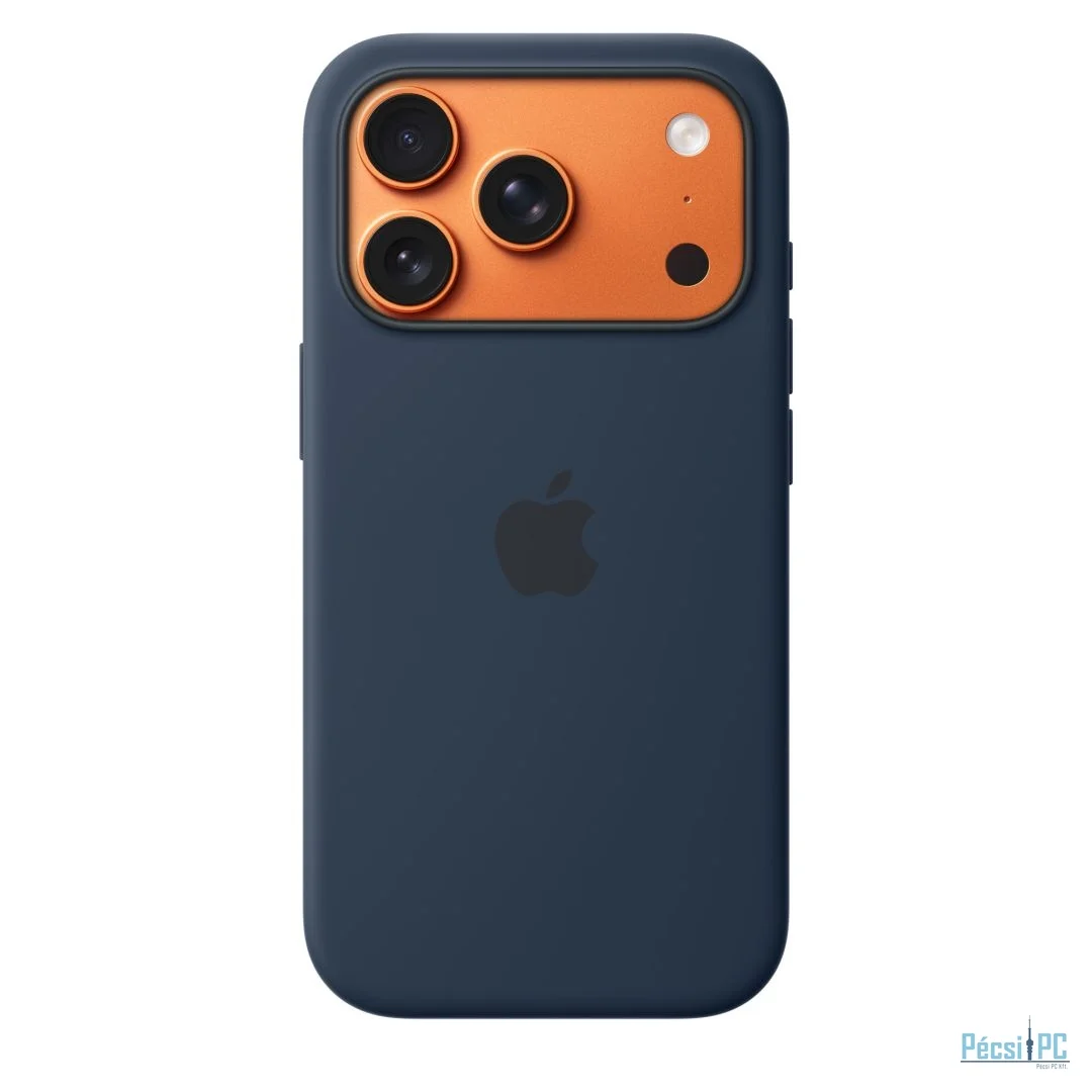 Apple iPhone 17 Pro Silicone Case with MagSafe Midnight