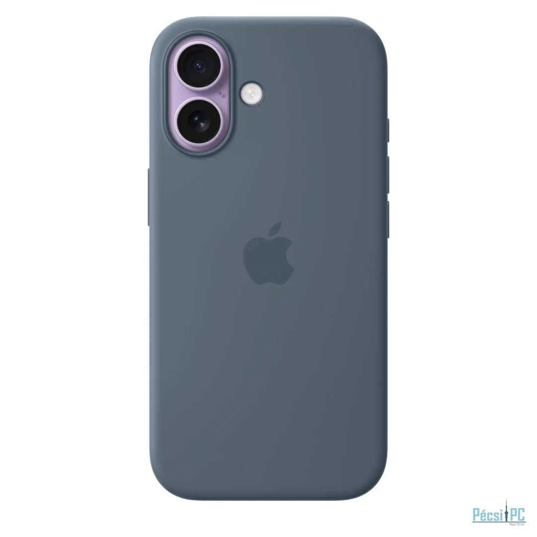 Apple iPhone 17 Silicone Case with MagSafe Anchor Blue