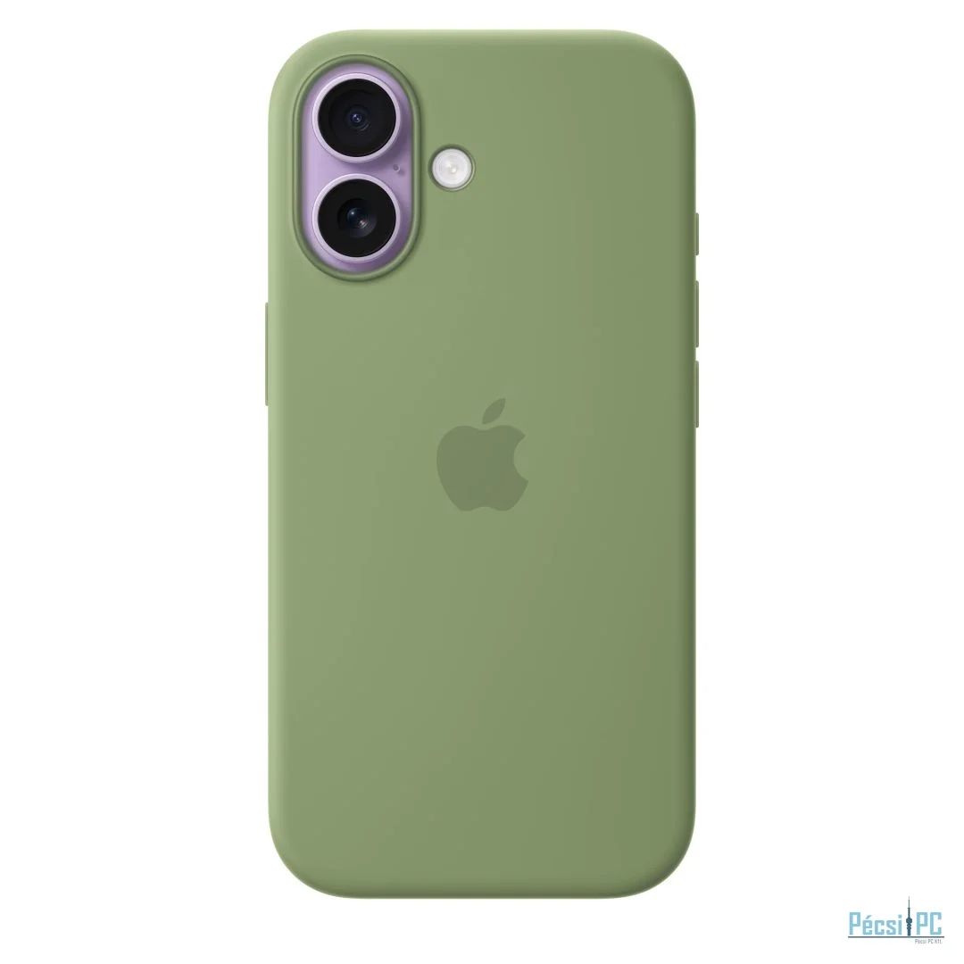 Apple iPhone 17 Silicone Case with MagSafe Light Moss