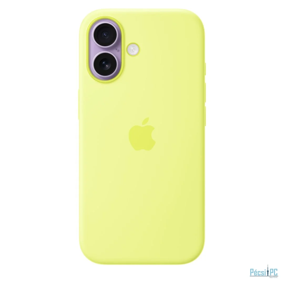 Apple iPhone 17 Silicone Case with MagSafe Neon Yellow