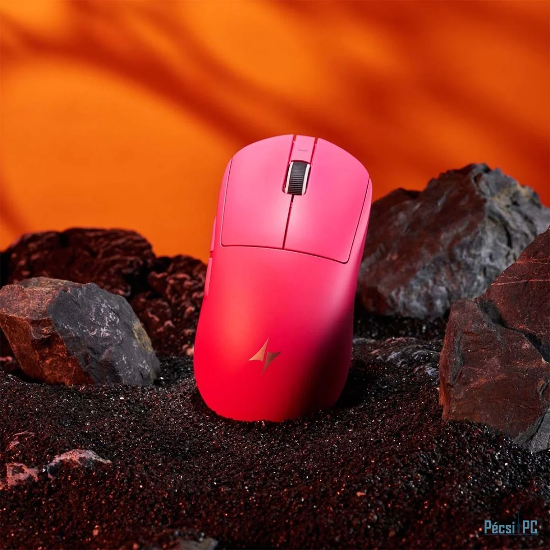 ATK Dragonfly A9 Plus Gaming Wireless Bluetooth Mouse Pink