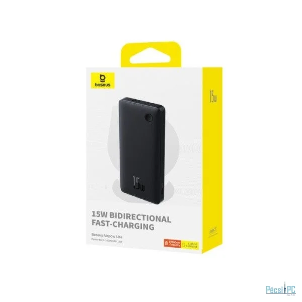 Baseus Airpow Lite 10000mAh PowerBank Black