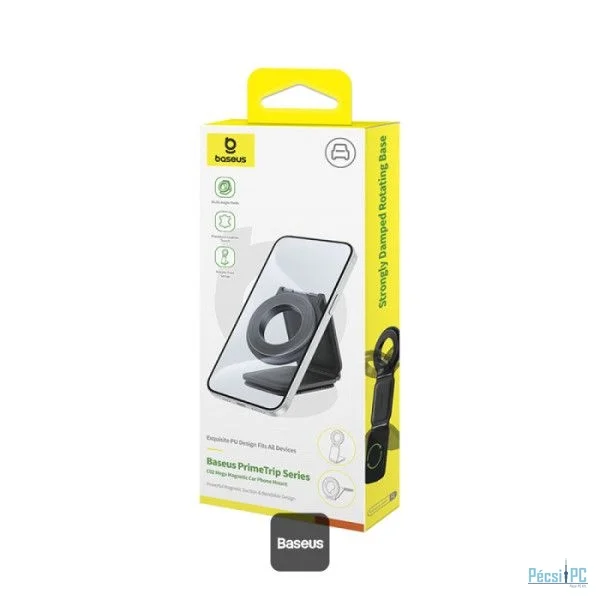 Baseus C02 Prime Trip Series Magnetic Car Phone Holder Black