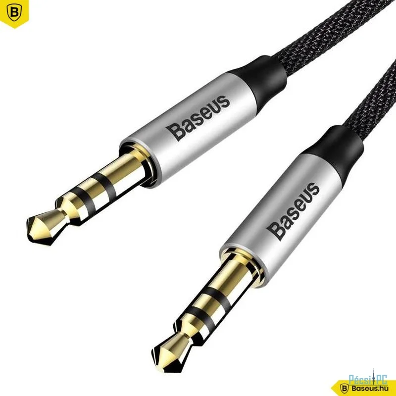 Baseus M30 Yiven Audio Cable 1m Black/Grey