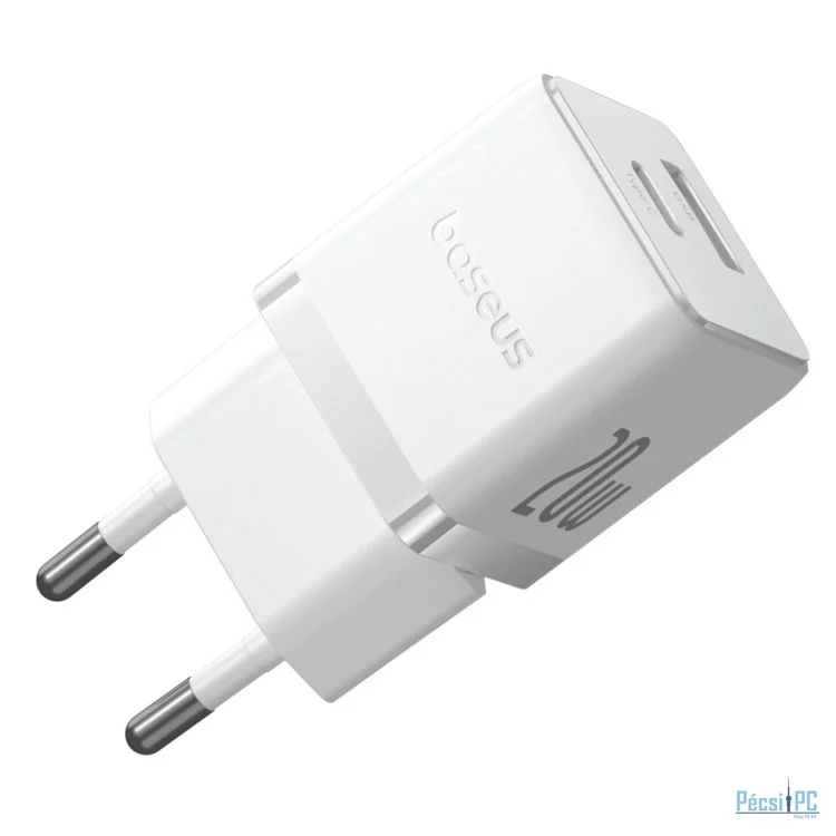 Baseus Palm USB-A/C Adapter 20W White