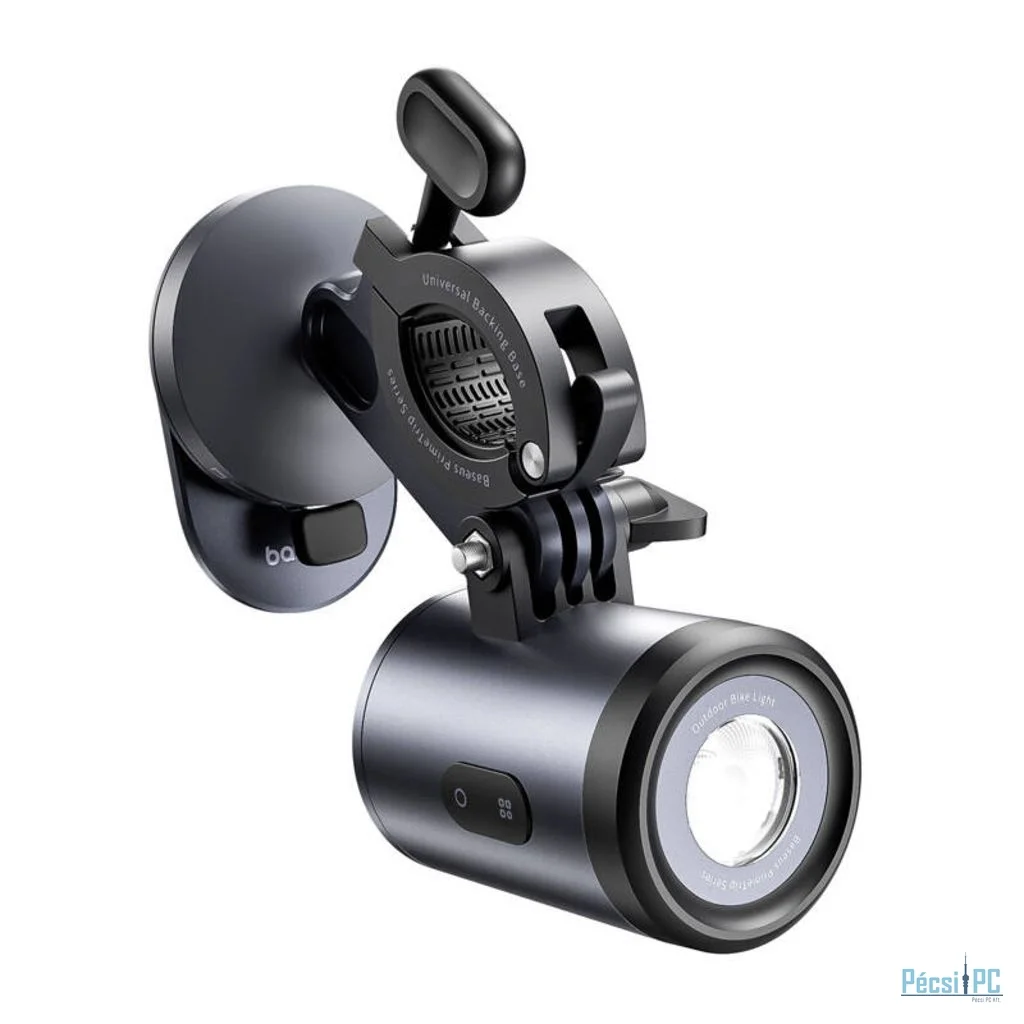 Baseus PrimeTrip 2-in-1 Magnetic Bike Phone Mount & 600LM Dual-Color Light