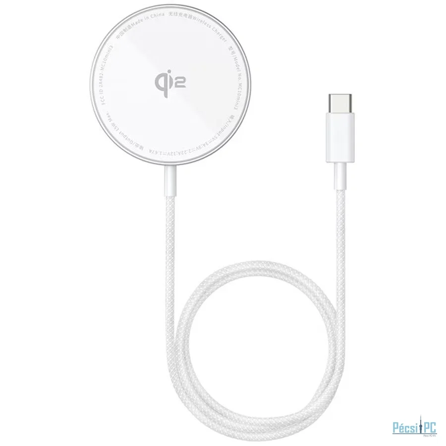 Baseus Simple Mini4 Air Magnetic Wireless Charging Stand 15W Silver