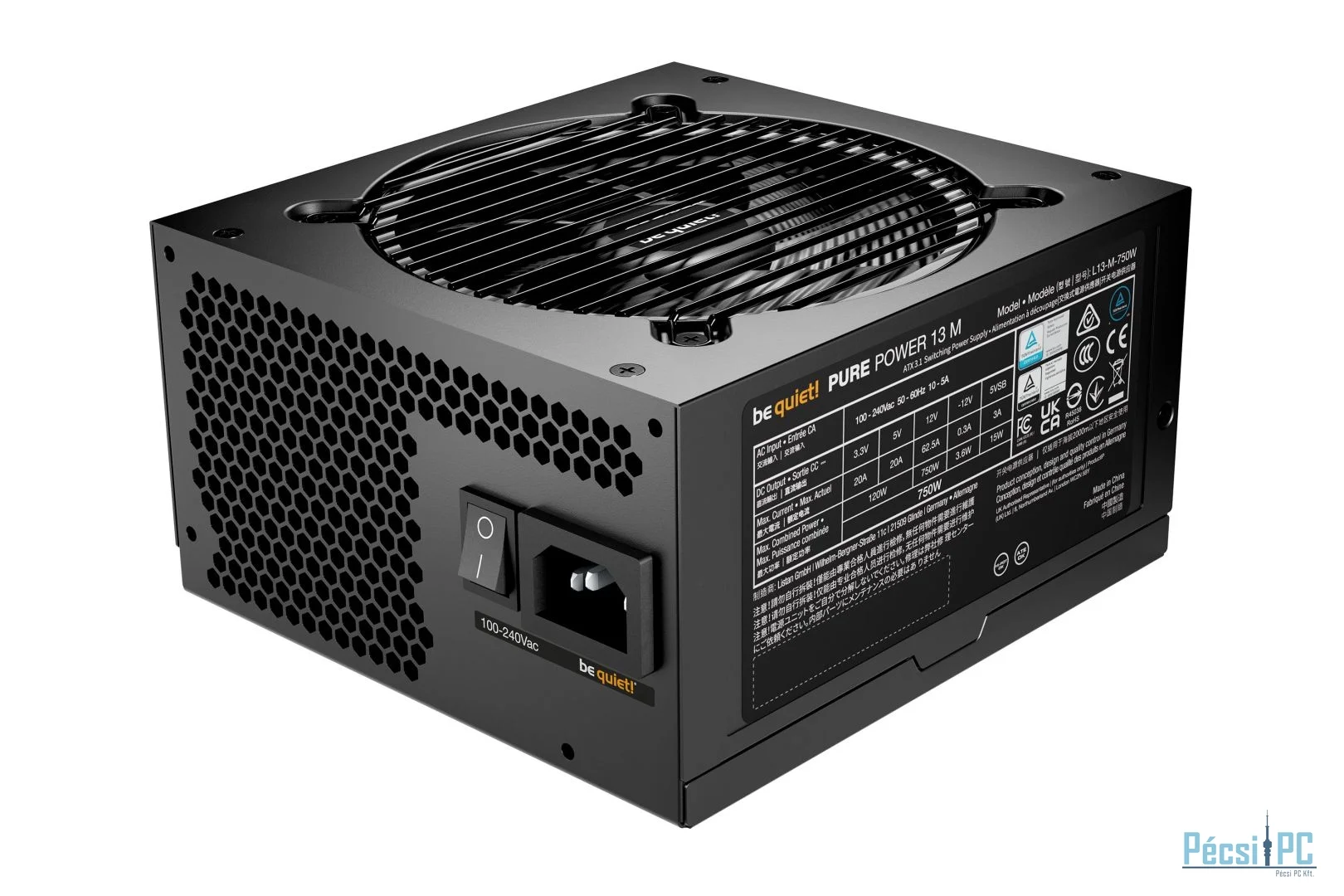 Be quiet! 750W 80+ Gold Pure Power 13 M