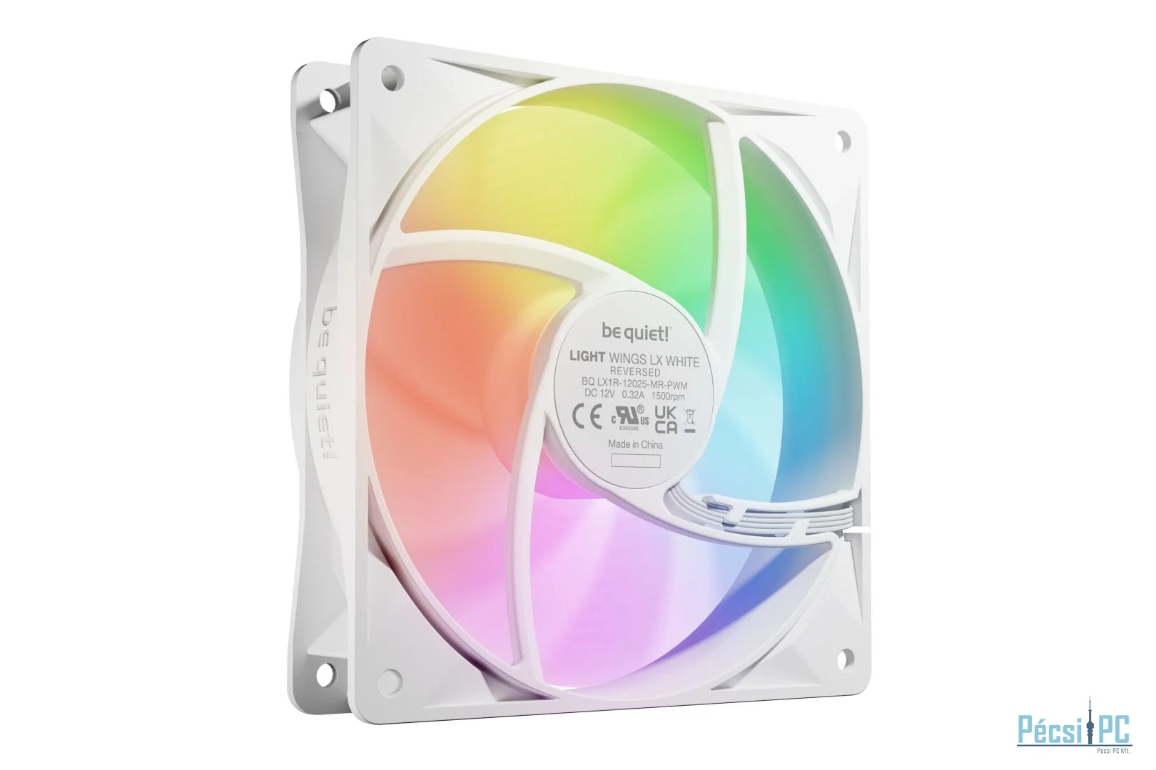 Be quiet! Light Wings LX 120mm PWM High-Speed White