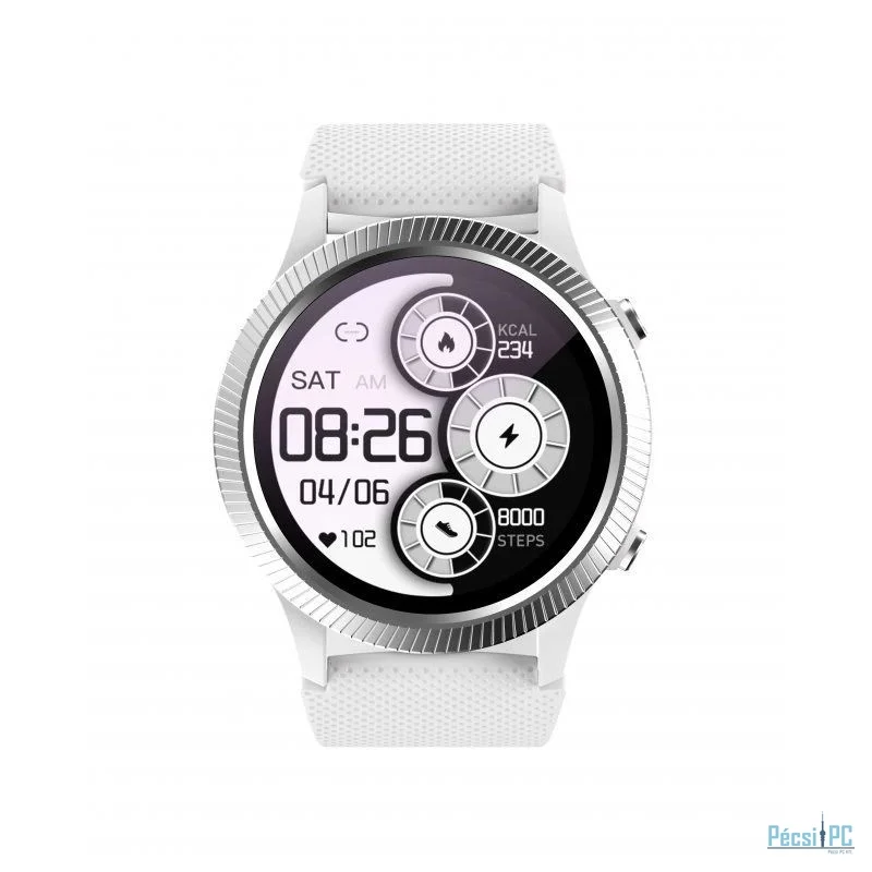 Carneo Athlete GPS Smartwatch Silver