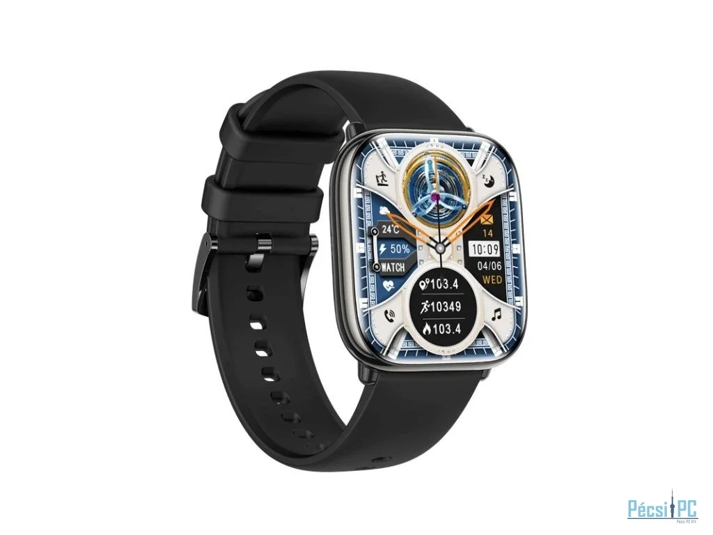 Carneo Proxima HR+ Smartwatch Black