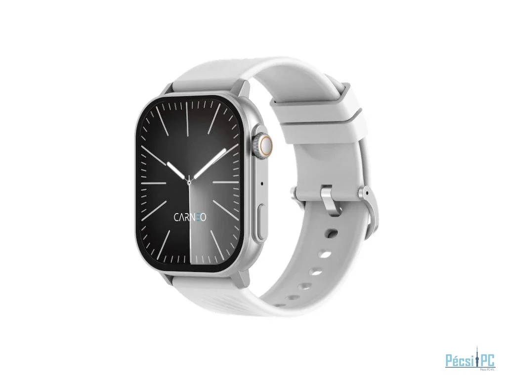 Carneo Zephyr Ultra HR+ Smartwatch Silver