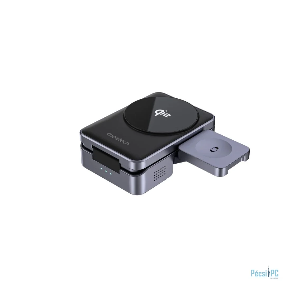 Choetech  T637-F 3in1 Qi2 MagLeap Wireless Charger Black