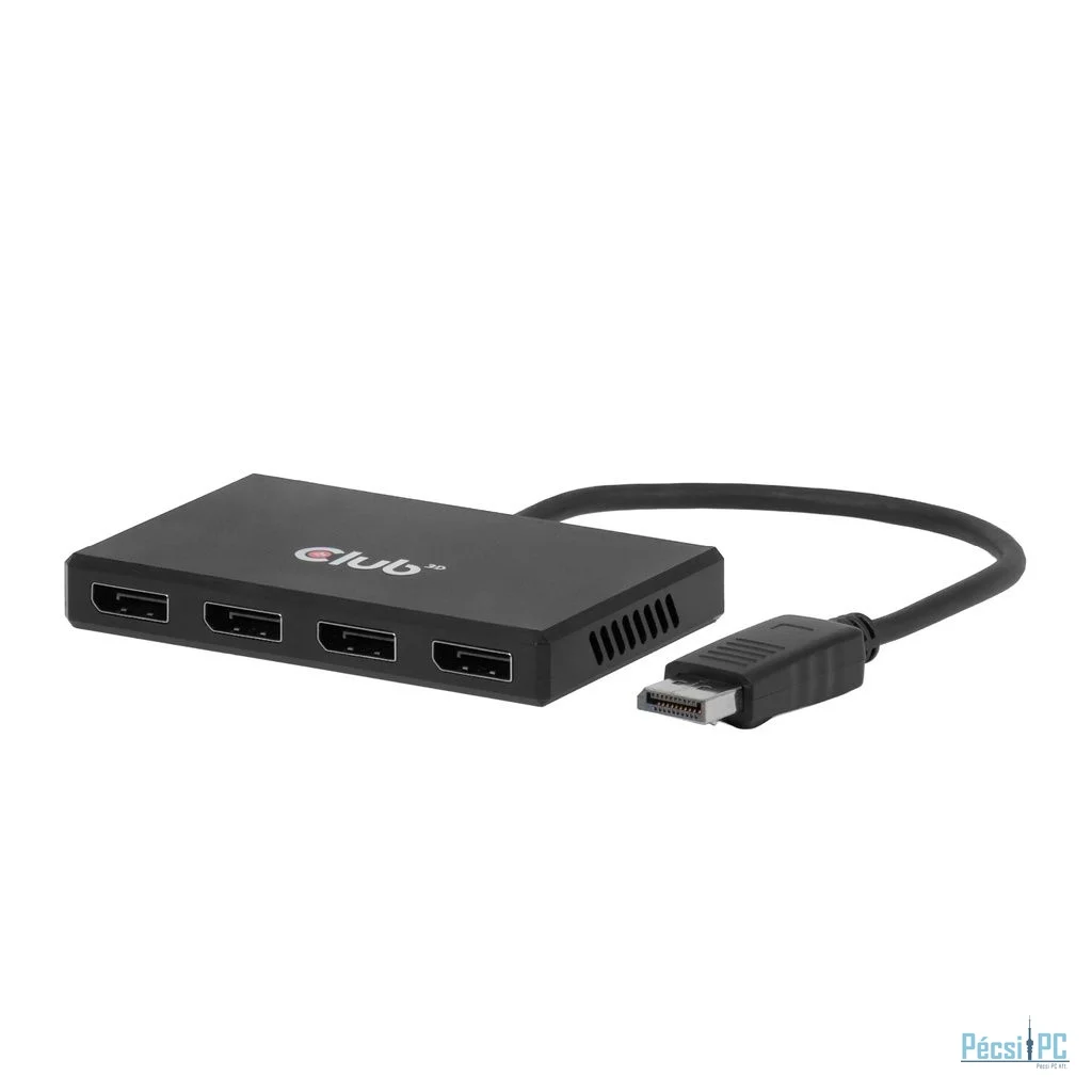 Club3D CSV-7400 DisplayPort Quad Monitor MST 4x4K30Hz