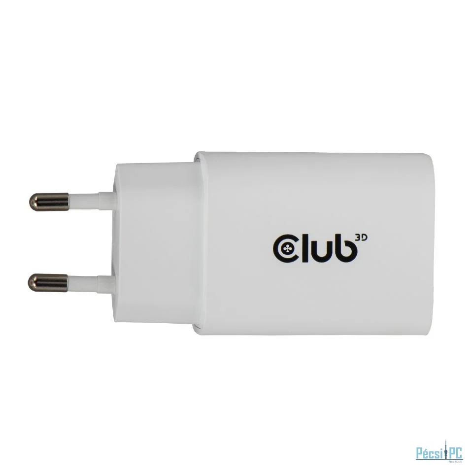 Club3D USB-C Charger 30W White (2-Pack)