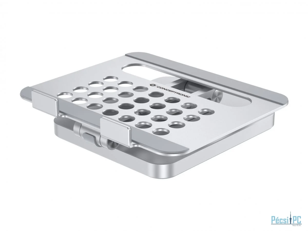 Conceptronic  DONN26G Tablet Stand with 8-in-1 USB 3.2 Gen 1 Docking Station