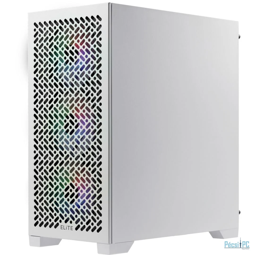 Cooler Master Elite 302 Tempered Glass White