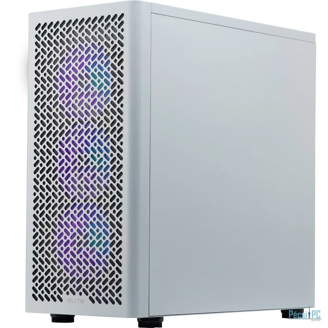 Cooler Master Elite 502 Tempered Glass White
