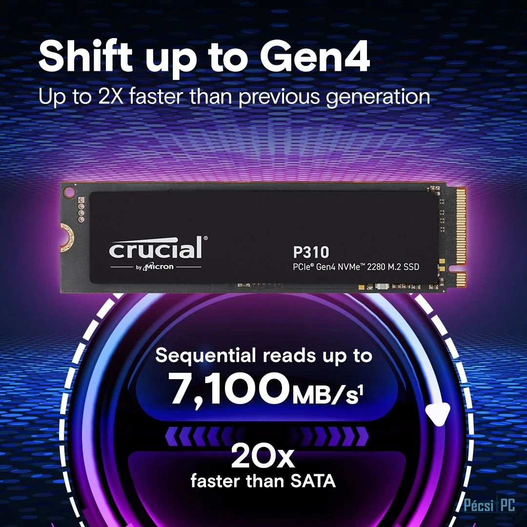 Crucial 4TB M.2 2280 NVMe P310