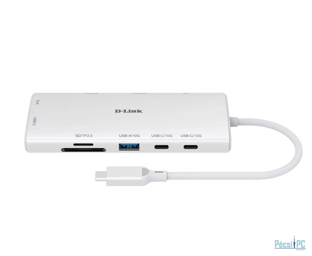 D-Link 10-in-1 USB-C Hub White
