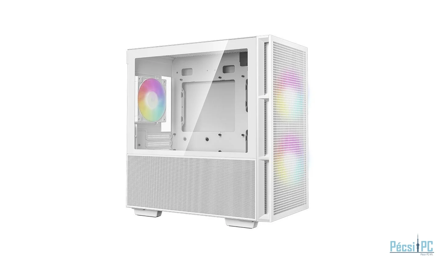 DeepCool CH360 Tempered Glass White