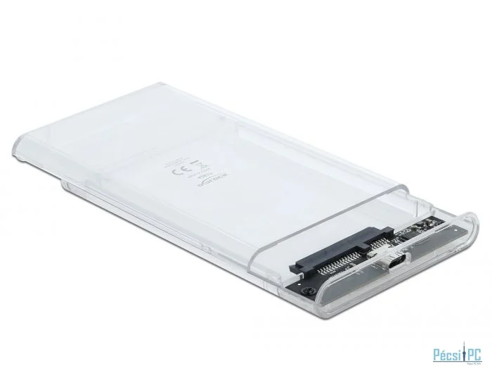 DeLock External Enclosure for 2,5″ SATA HDD / SSD with SuperSpeed USB 10 Gbps (USB 3.1 Gen 2)