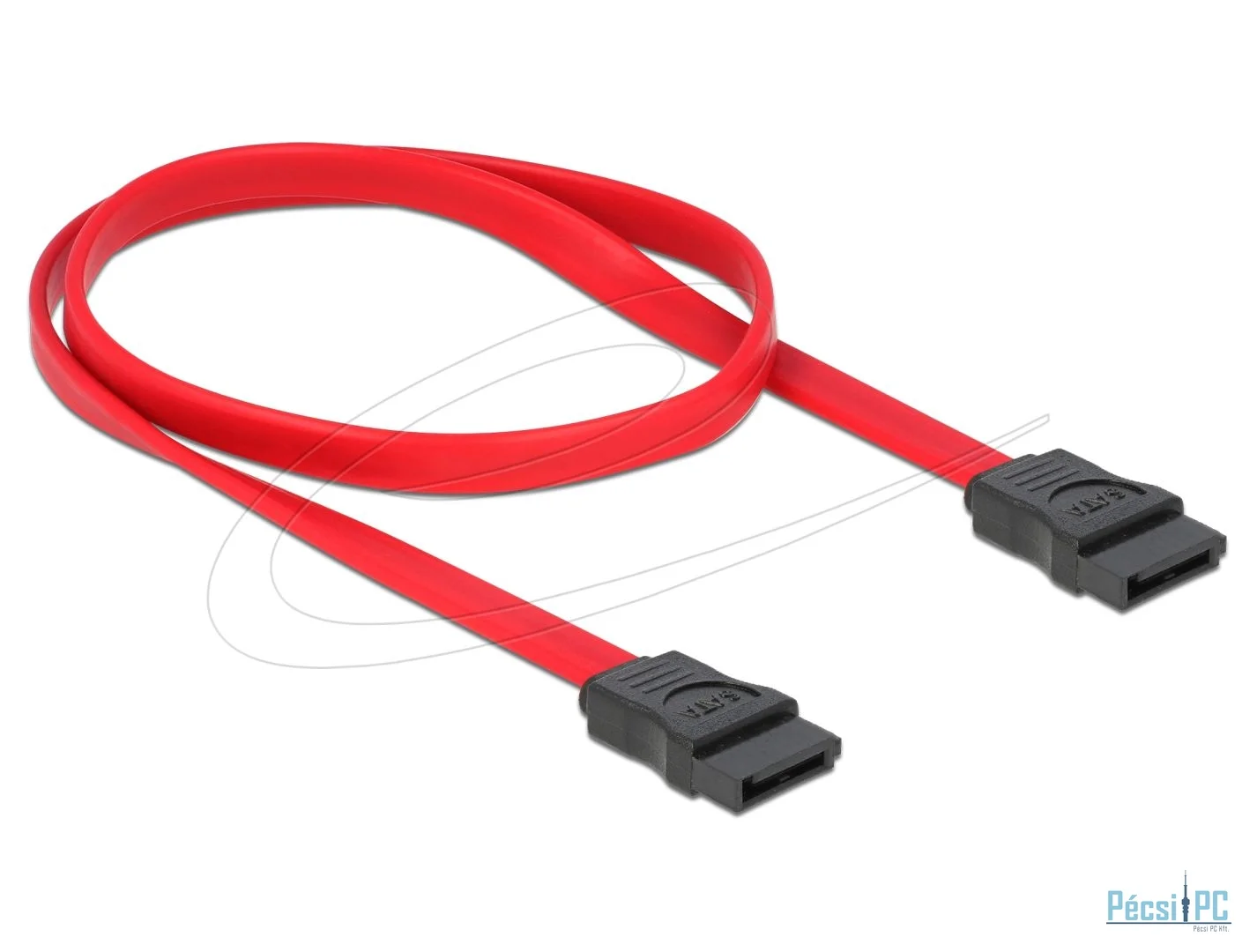 DeLock SATA 3 Gb/s Cable 50cm Red