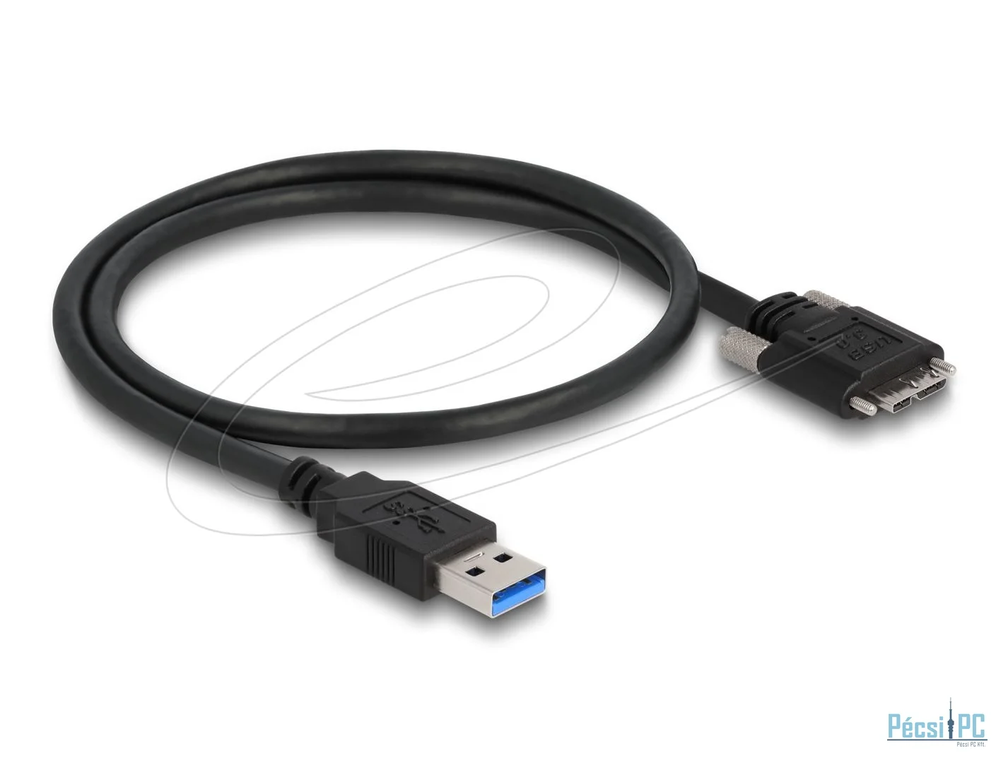 DeLock USB 5 Gbps Cable Type-A male to Type Micro-B male 0,5m Black