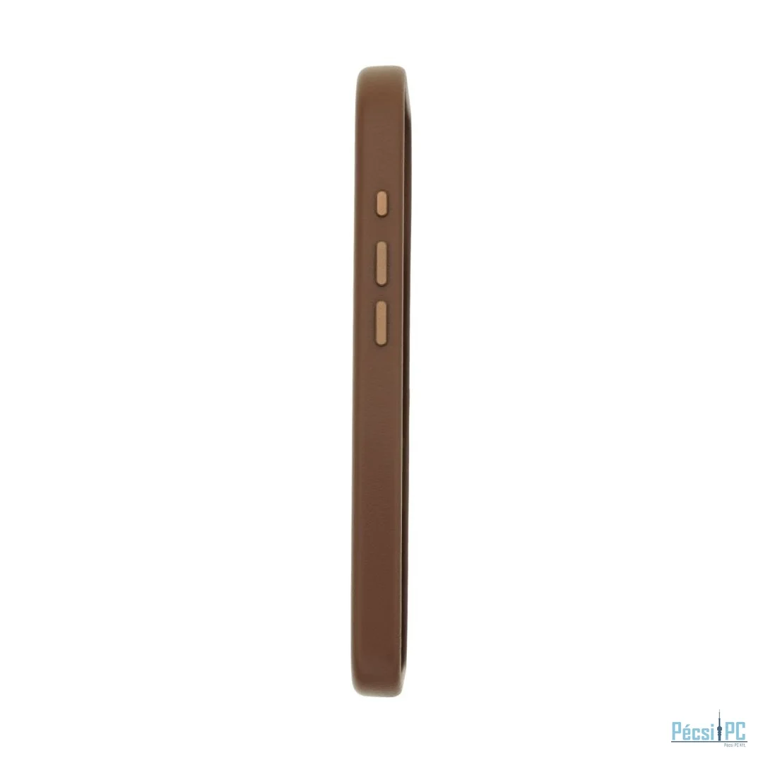 Dviced Leather MagSafe case for iPhone 17 Brown
