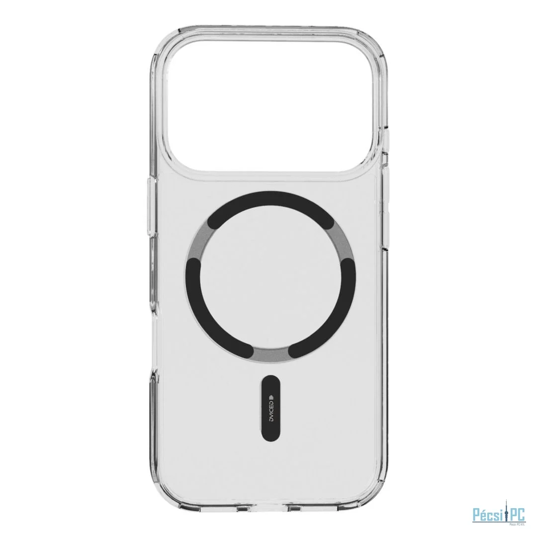Dviced MagSafe case for iPhone 17 Pro Clear Black