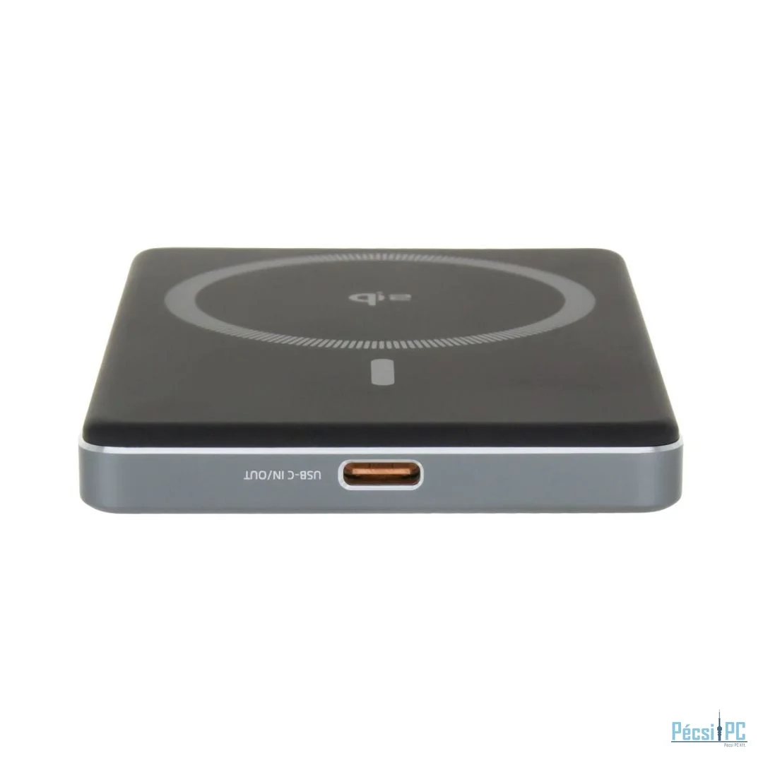 Dviced Qi2 Ultrathin MagSafe 5000mAh Powerbank Black/Grey